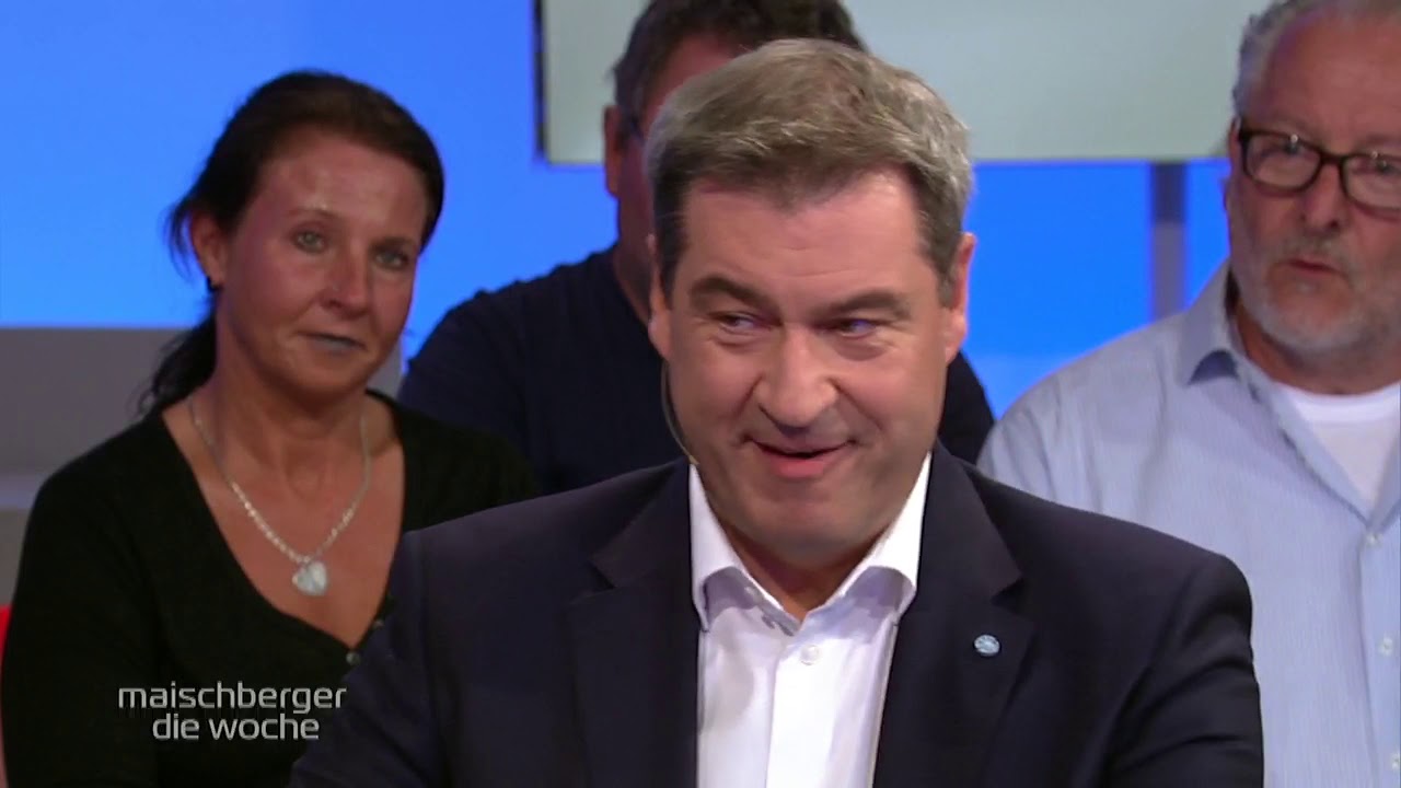 Markus Söder bei maischberger. die woche – Das ganze Interview