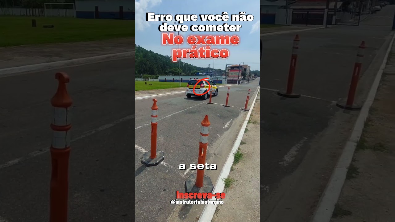 N&Atilde;O COMETA ESSE ERRO NO EXAME PR&Aacute;TICO DETRAN 2023. #autoescolaonline #cnh #autoescola