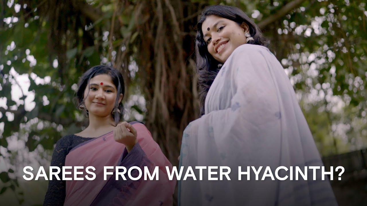 How Water Hyacinths Became Fabulous Fusion Sarees!