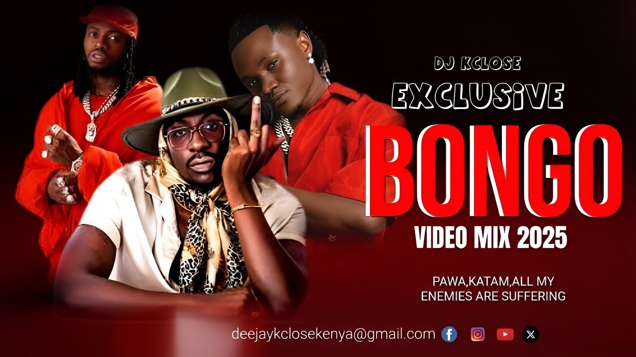 BEST BONGO HITS VIDEO MIX 2025 BY DJ KCLOSE~PAWA | KATAM | BIEN | MBOSS | JAY MELODY | DIAMOND