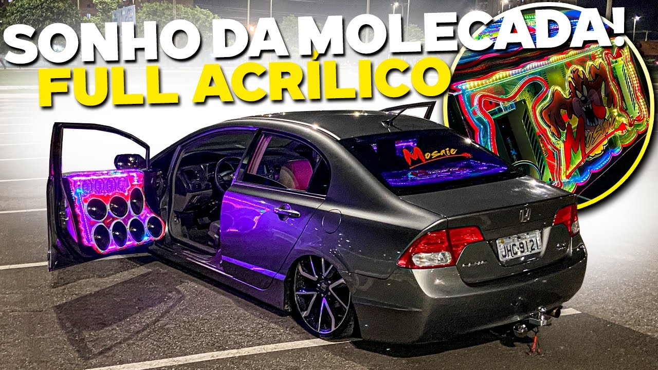 O SONHO DA MOLECADA, CIVICÃO MONTADO NAS 20 E TRIO GOIANO