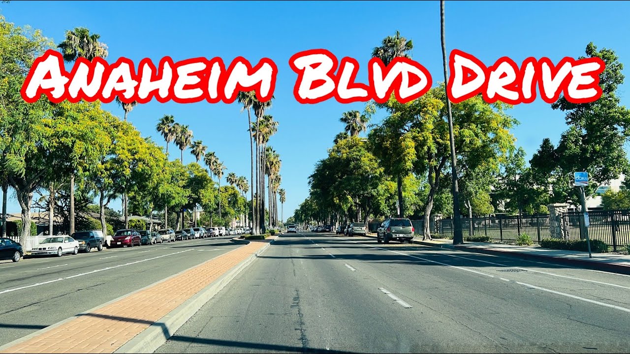 ANAHEIM BLVD DRIVE IN ANAHEIM CALIFORNIA