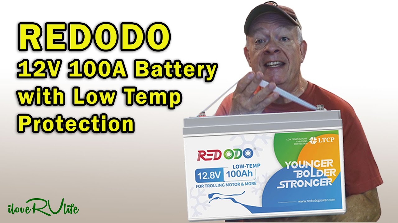 REDODO 12V 100A Battery with Low Temp Protection