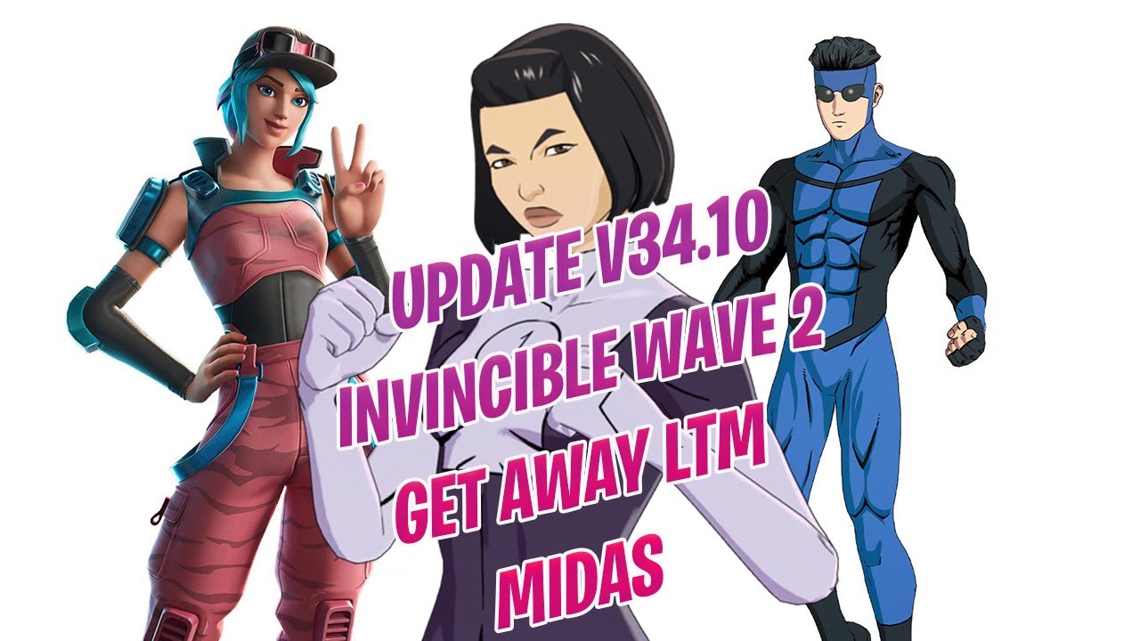GET AWAY LTM, INVINCIBLE, NEW EXOTIC WEAPONS + MORE! | FORTNITE UPDATE V34.10