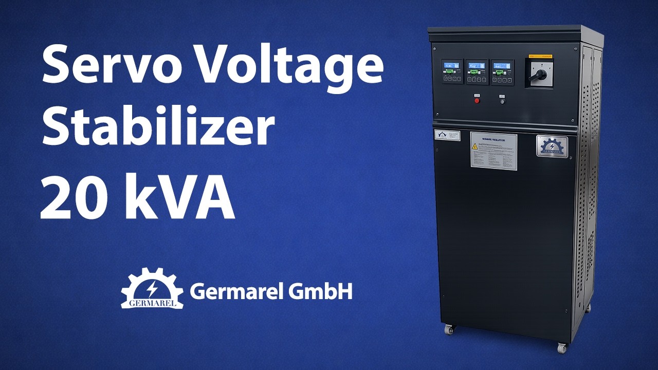 SR-GER 20kVA Servo Stabilizer For Finland Project //2