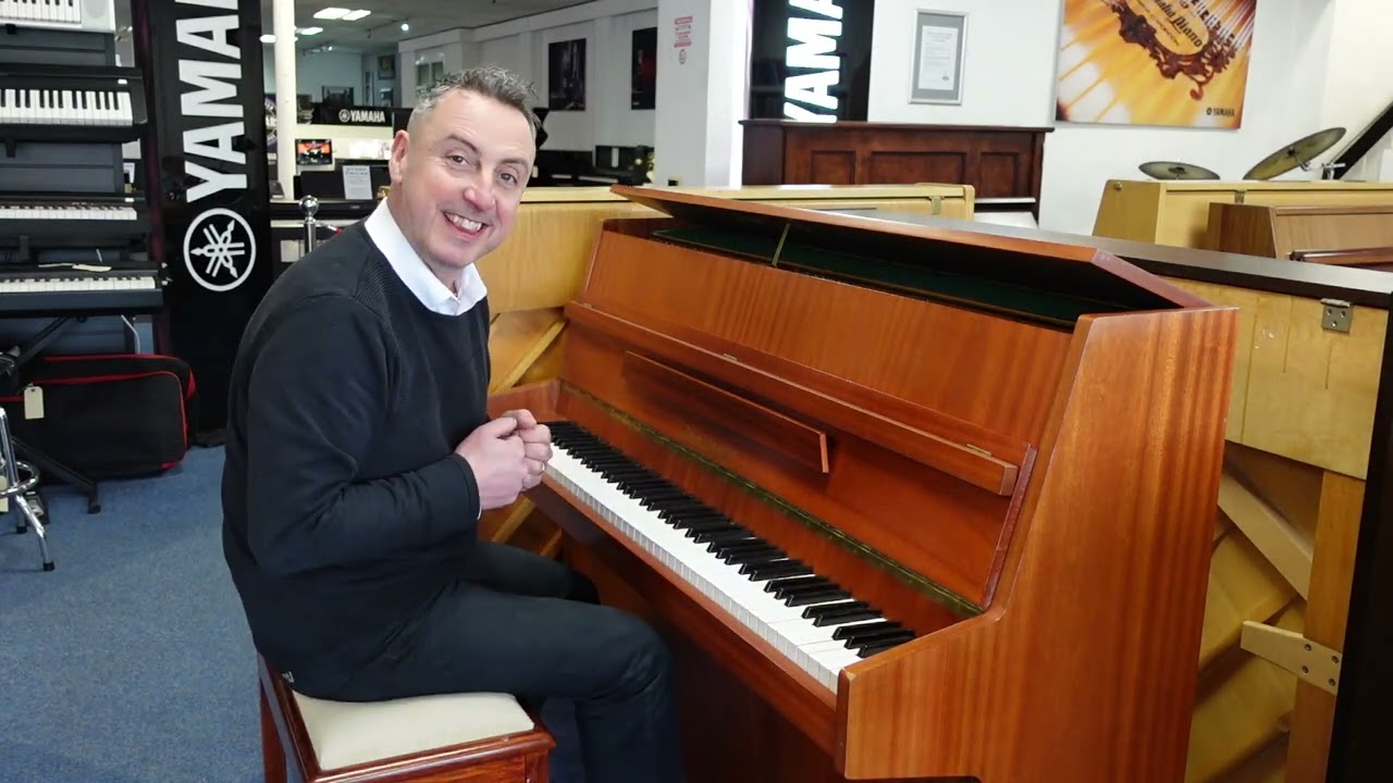 Used Zimmermann Upright Acoustic Piano Demonstration & Review | Piano For Sale At Rimmers Music