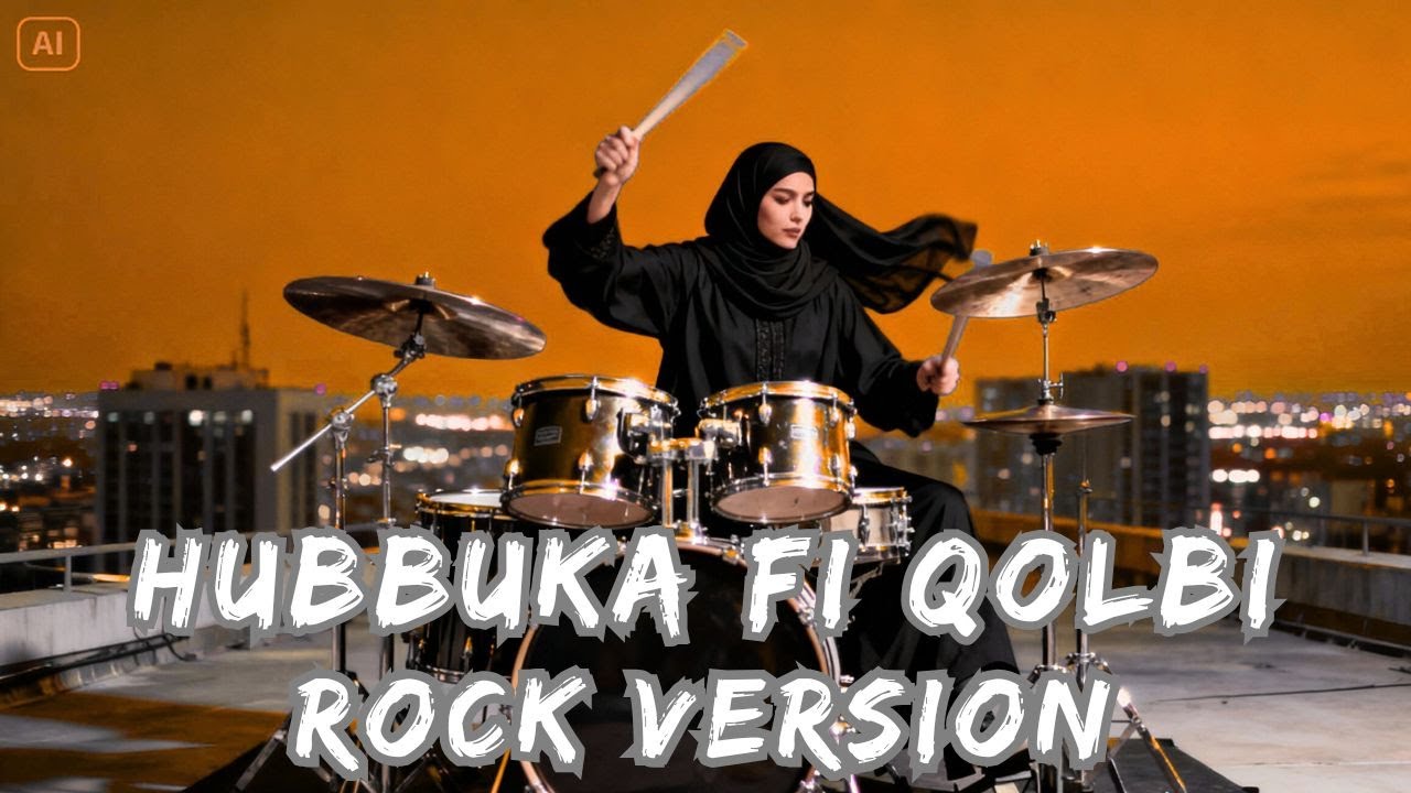 HUBBUKA FI QOLBI 🔥 ROCK VERSION | POWER • EMOTION