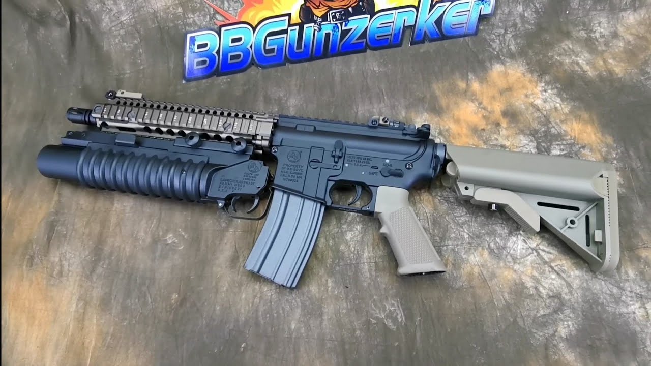 E&C 705 S1 MK18 MOD1​ w/ M203 : Jr.Custom Gen3​ ร้าน BBGUNSTER