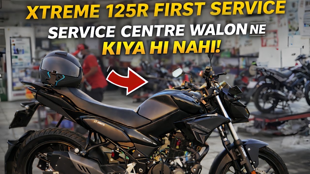 Hero Service Center Ne Service Nahin Ki 😱 | Sach Samne Aa Gaya! Xtreme 125r !
