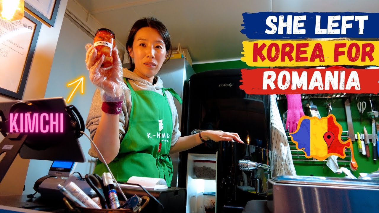First Korean Food Truck in Romania !!! …and She Speaks French 🇫🇷