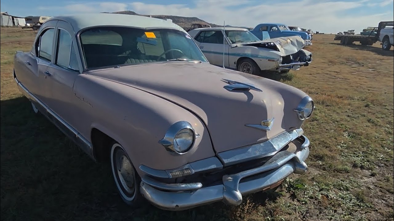 1953 Kaiser Manhattan. Saved from becoming scrap metal by one bid.