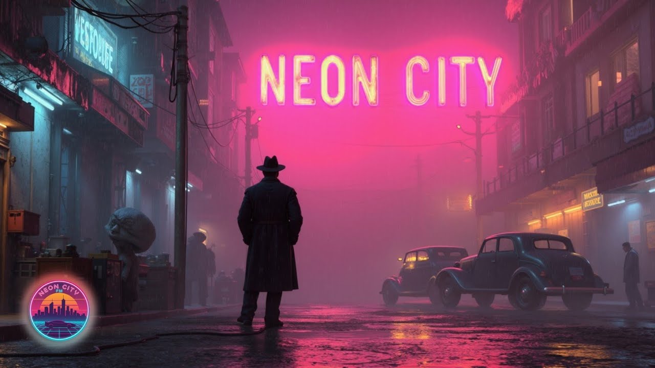 80s Synthwave Radio | Retro Night Drive Mix 2025 | Neon City FM Live Stream