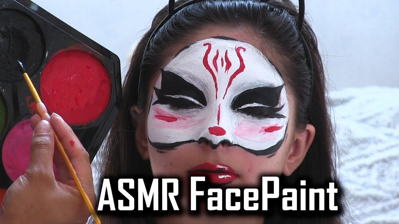 [ ASMR ] Face Paint For Little Cousin