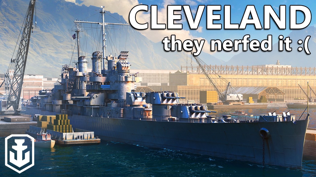 Cleveland Probably Needed A Nerf, But I'm Sad To See It (World of Warships)