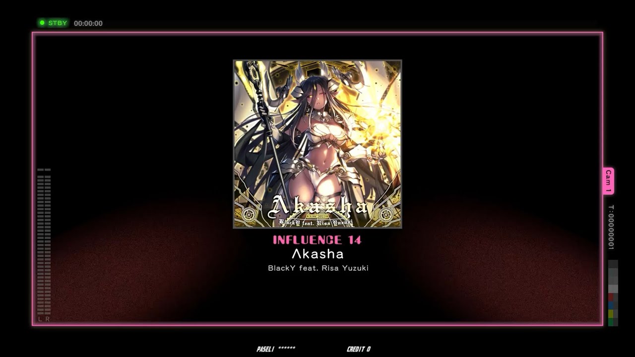 【譜面確認】 Λkasha influence Lv.14【ポラリスコード】