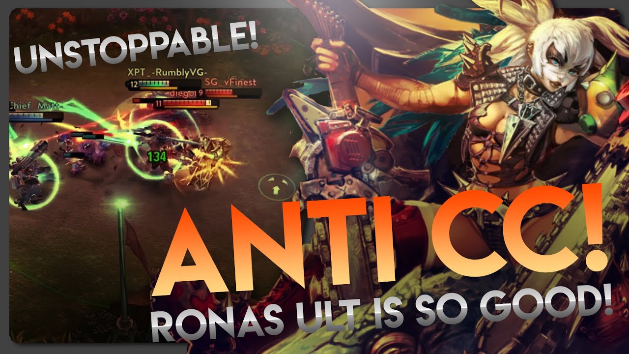 THE ANTI CC HERO!! Vainglory 3v3 - Rona |WP| Jungle Gameplay