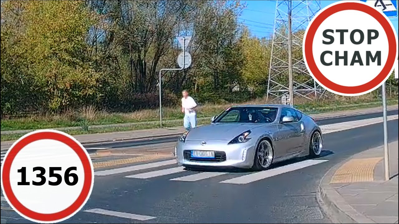 Stop Cham #1356 - Niebezpieczne i chamskie sytuacje na drogach