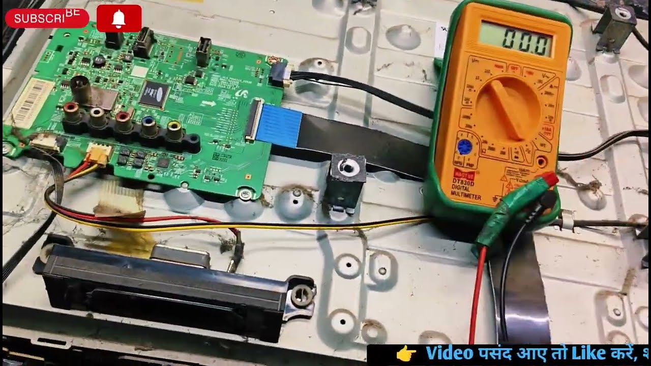 Samsung LED TV Restart Problem | Auto Restart Issue Repair | 3 Comon Problem | SF Electronics Lab