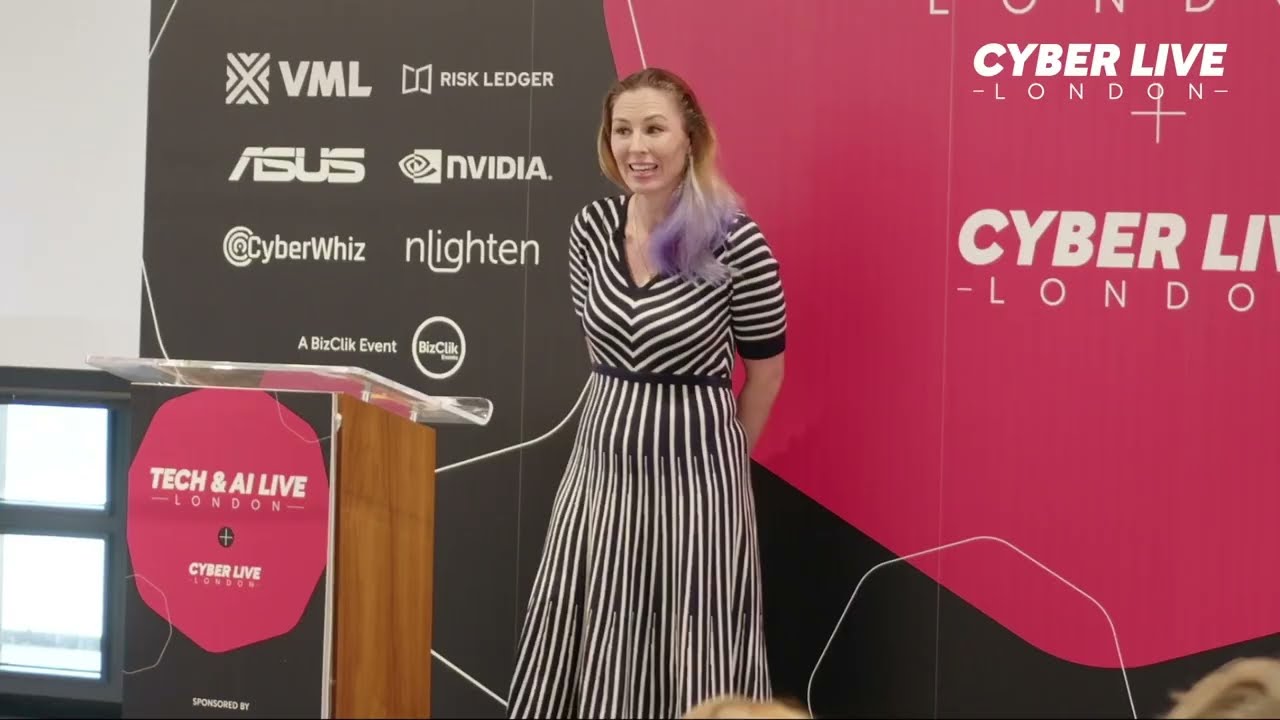 Keynote Presentation from Annick O'Brien at Cyber Live London