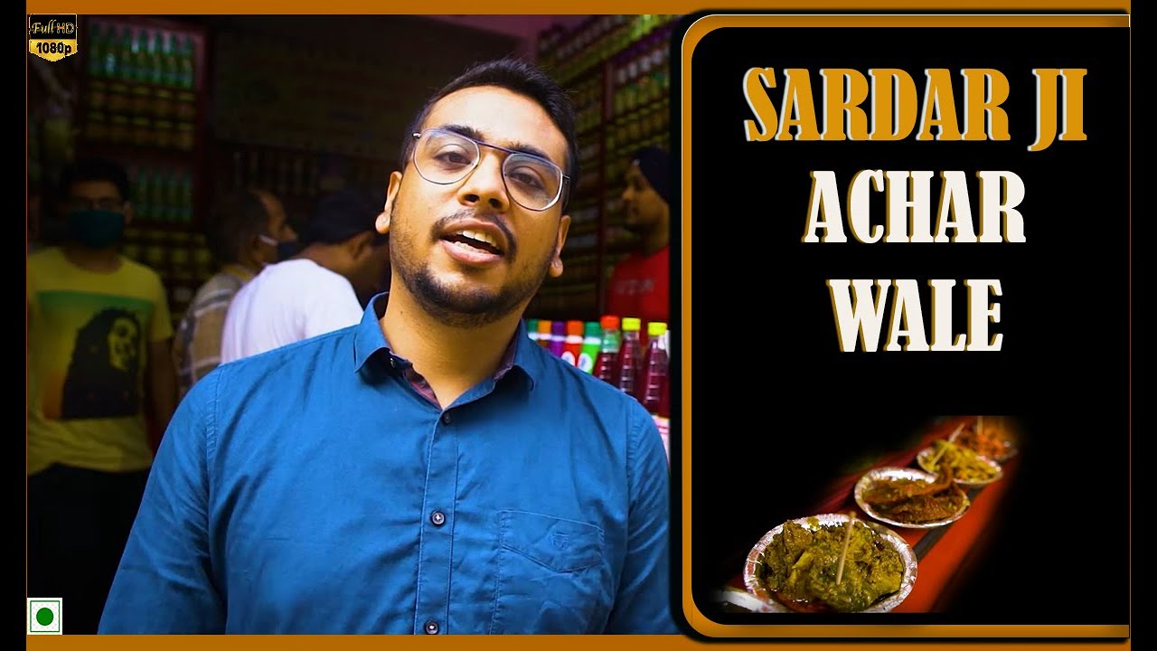 ACHAR KING OF MEERUT | SARDAR JI ACHAR WALE | Mango Pickle |आम का अचार |Homemade achar |FOODIEVEERJI