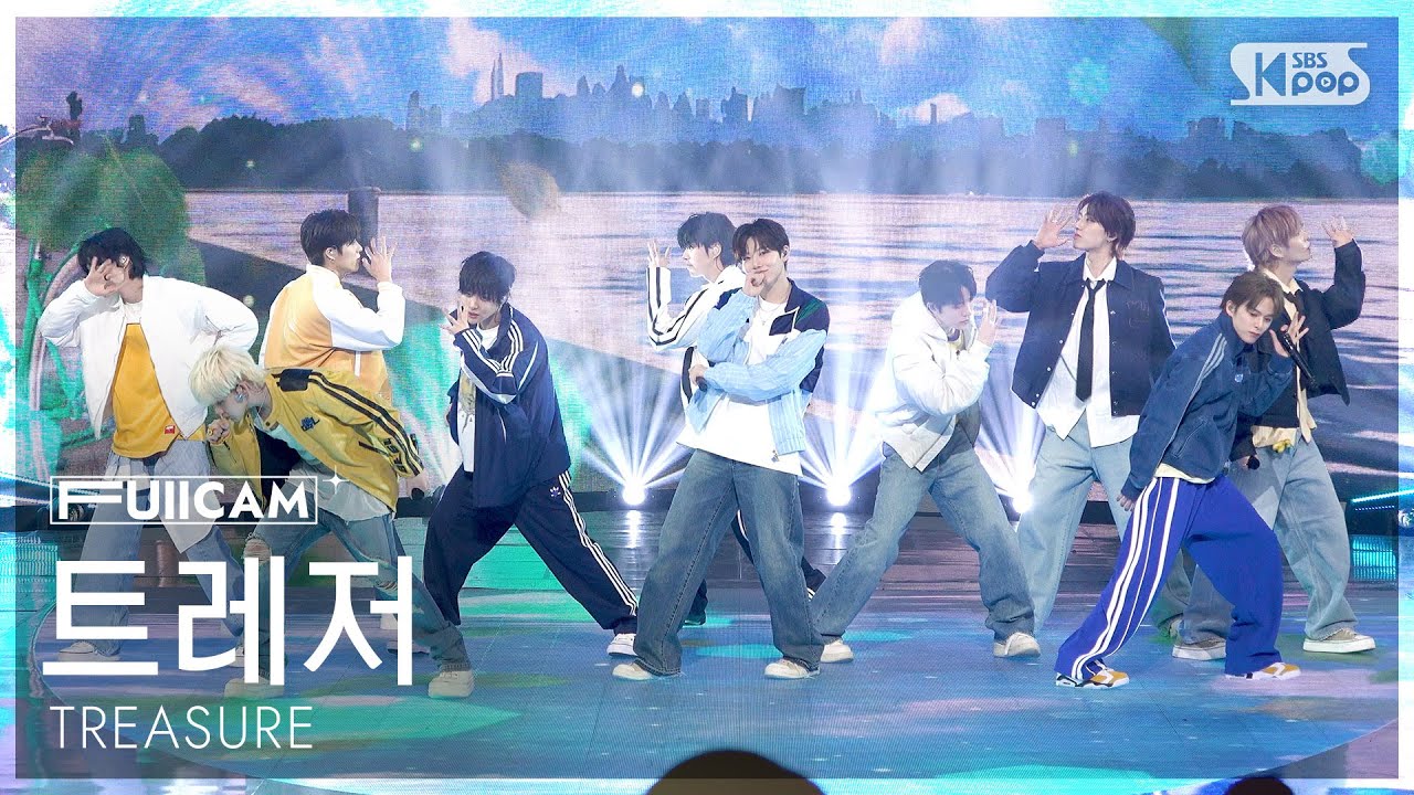 [안방1열 풀캠4K] 트레저 'YELLOW' (TREASURE FullCam) @SBS Inkigayo 250323