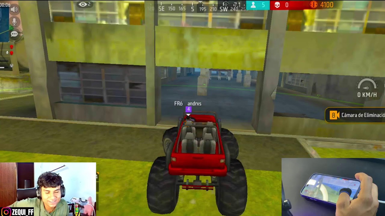 PROBANDO IPHONE 15 PRO MAX A 4 DEDOS BR CLASIFICATORIA! FREEIFIRE
