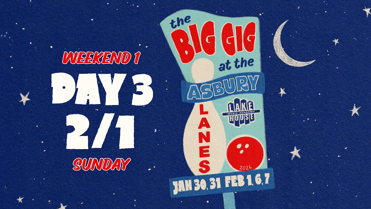 The Big Gig January 2026 Day 3 @ The Asbury Lanes