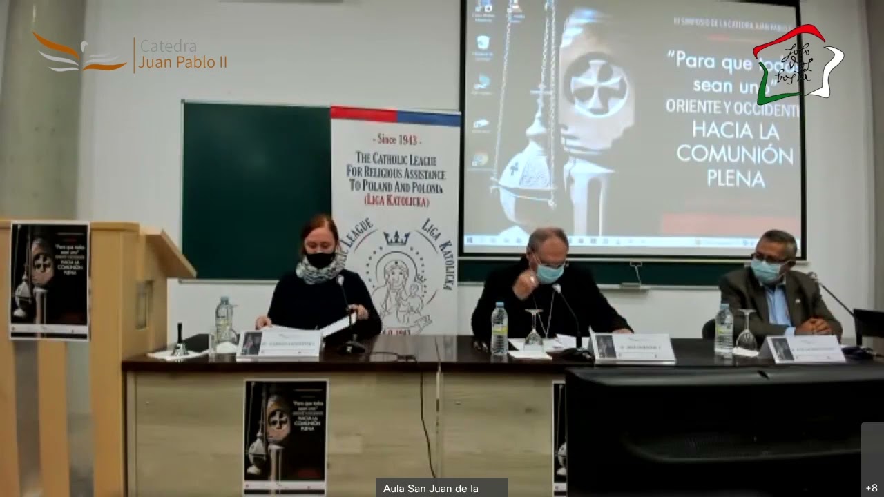 1. Saludo a los participantes. Apertura. Cátedra Juan Pablo II (2021)