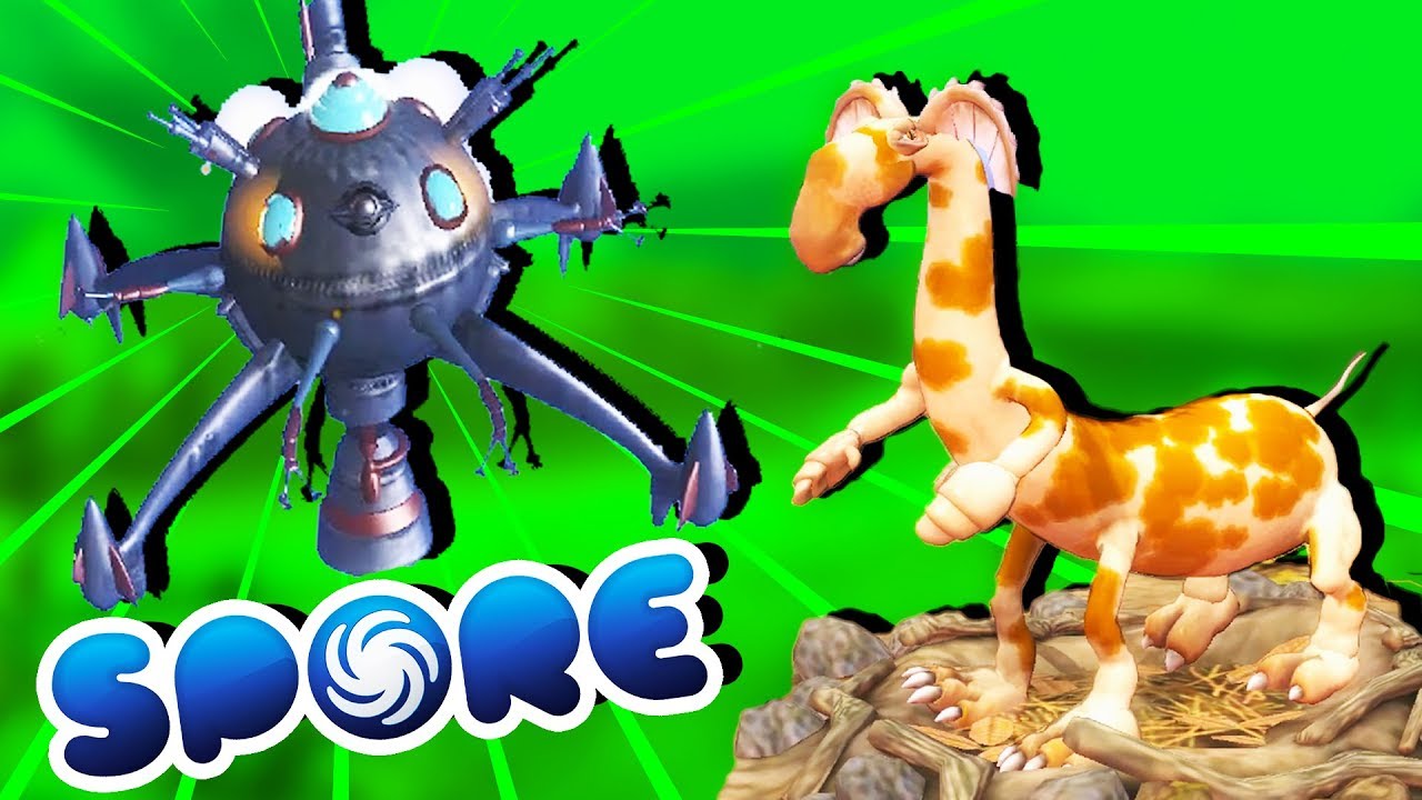 ALIEN ABDUCTIONS and EPIC ENEMIES! - Spore Gameplay
