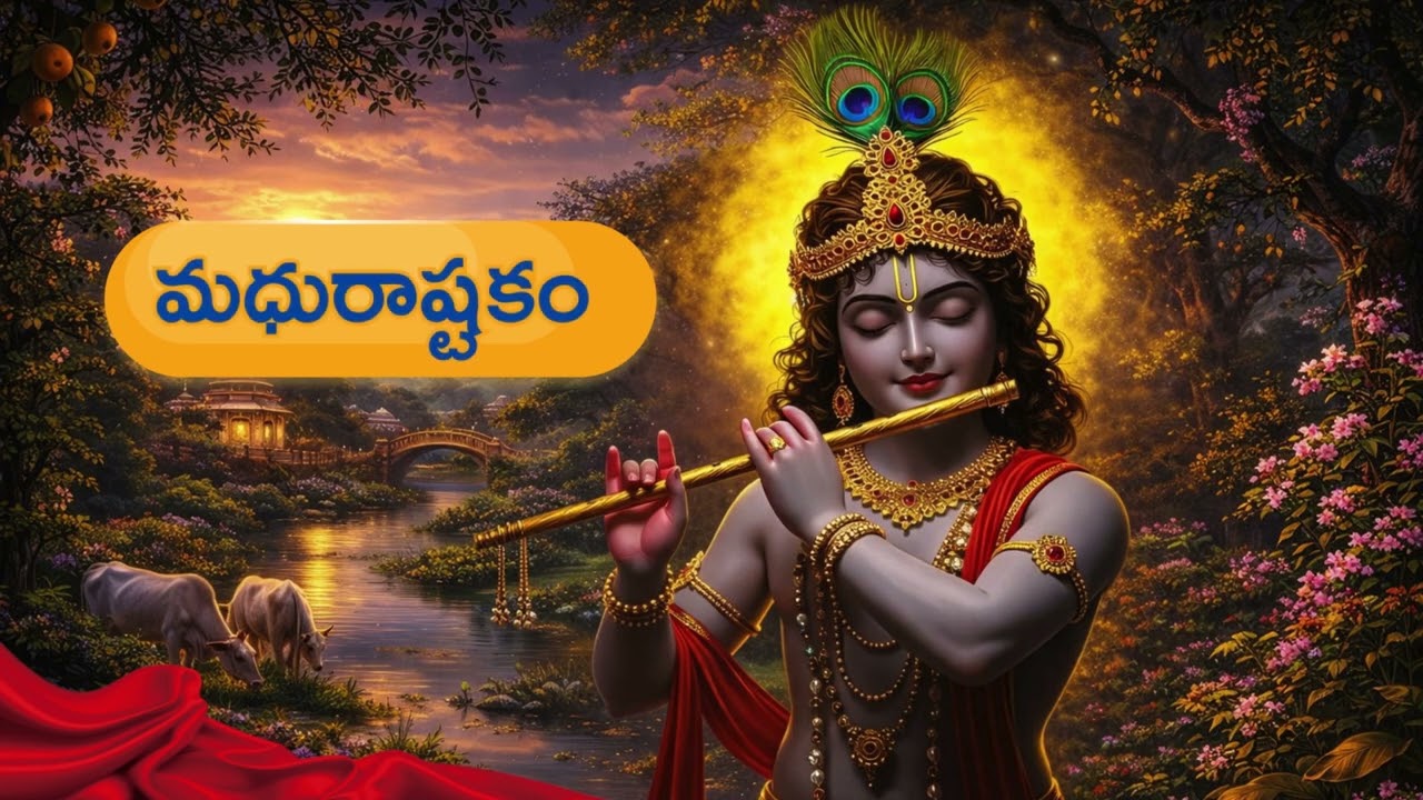 అధరం మధురం – మధురాష్టకం పూర్తి స్తోత్రం || Lord Krishna ||   శ్రీకృష్ణుని మధుర లీలలు
