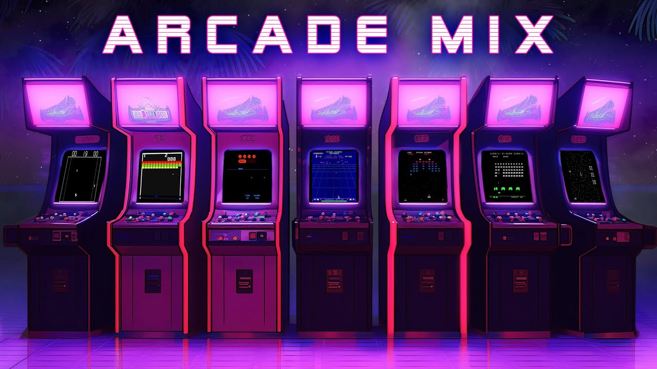 Arcade Mix // Best of Synthwave and Retro Elecro 🎲 Cyberpunk music 🕹️ Relax your soul
