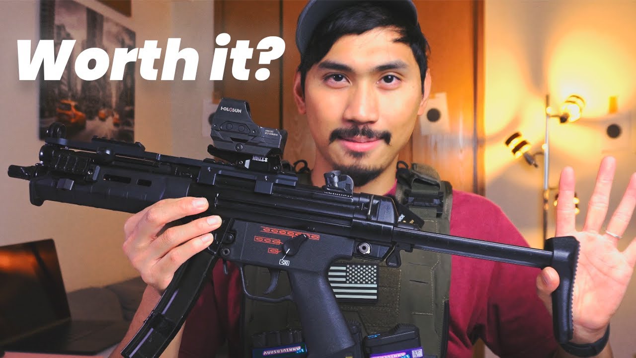 The BEST Airsoft MP5 in the world! [TM Recoil Shock MP5A5]