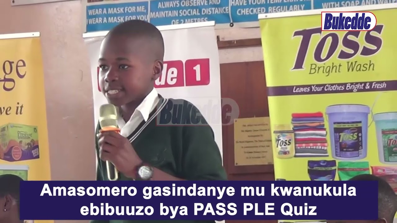 Amasomero gasindanye mu kwanukula ebibuuzo bya PASS PLE Quiz