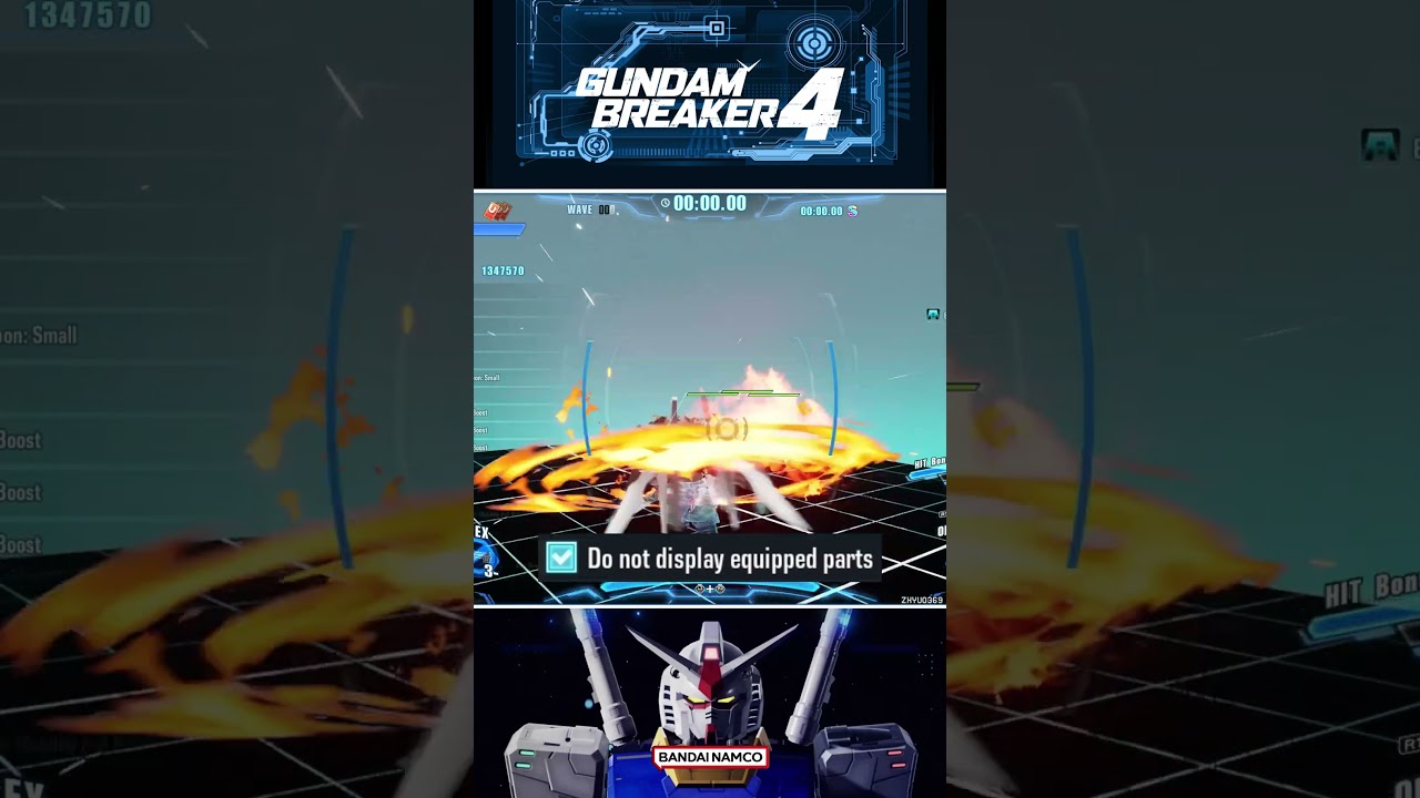 Gundam Breaker 4 | New patch, fix graphic hologram for master skills