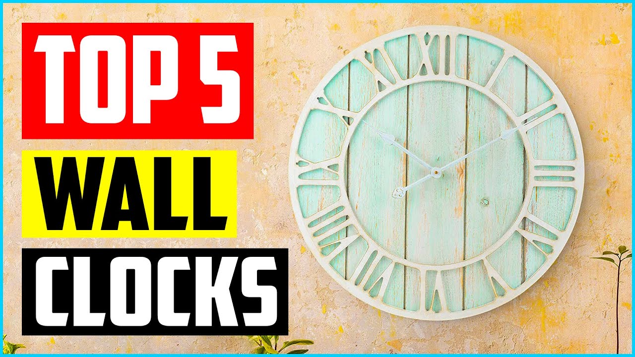TOP 5 Best Large Wall Clocks in 2021