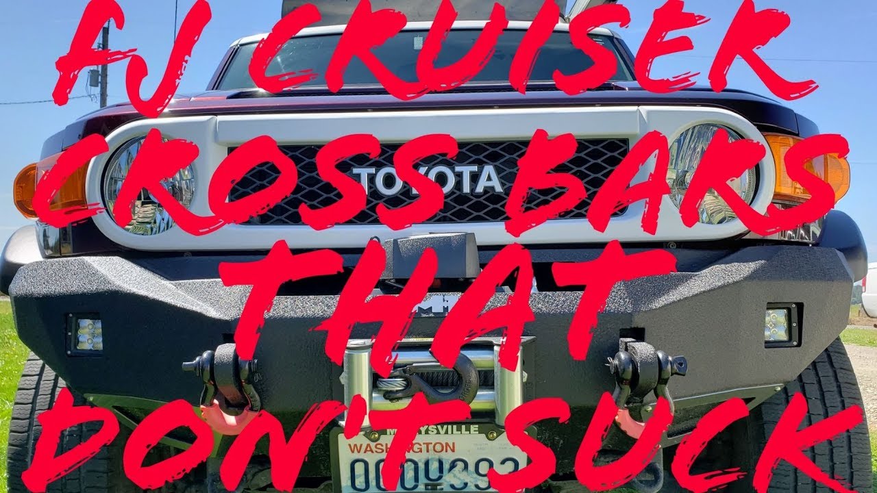 FJ Cruiser Roof Cross Bars That Don't Suck!