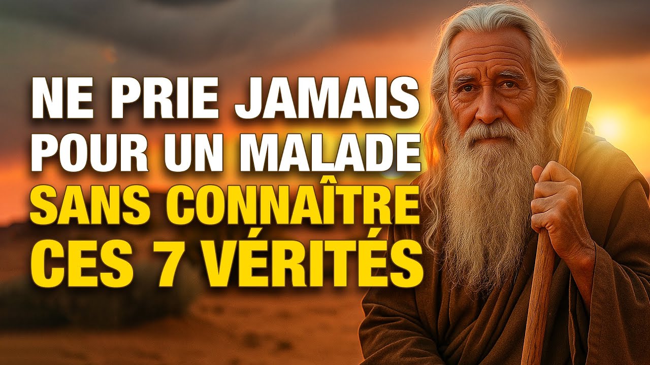 Ne Prie Jamais pour un malade sans connaître ces 7 vérités
