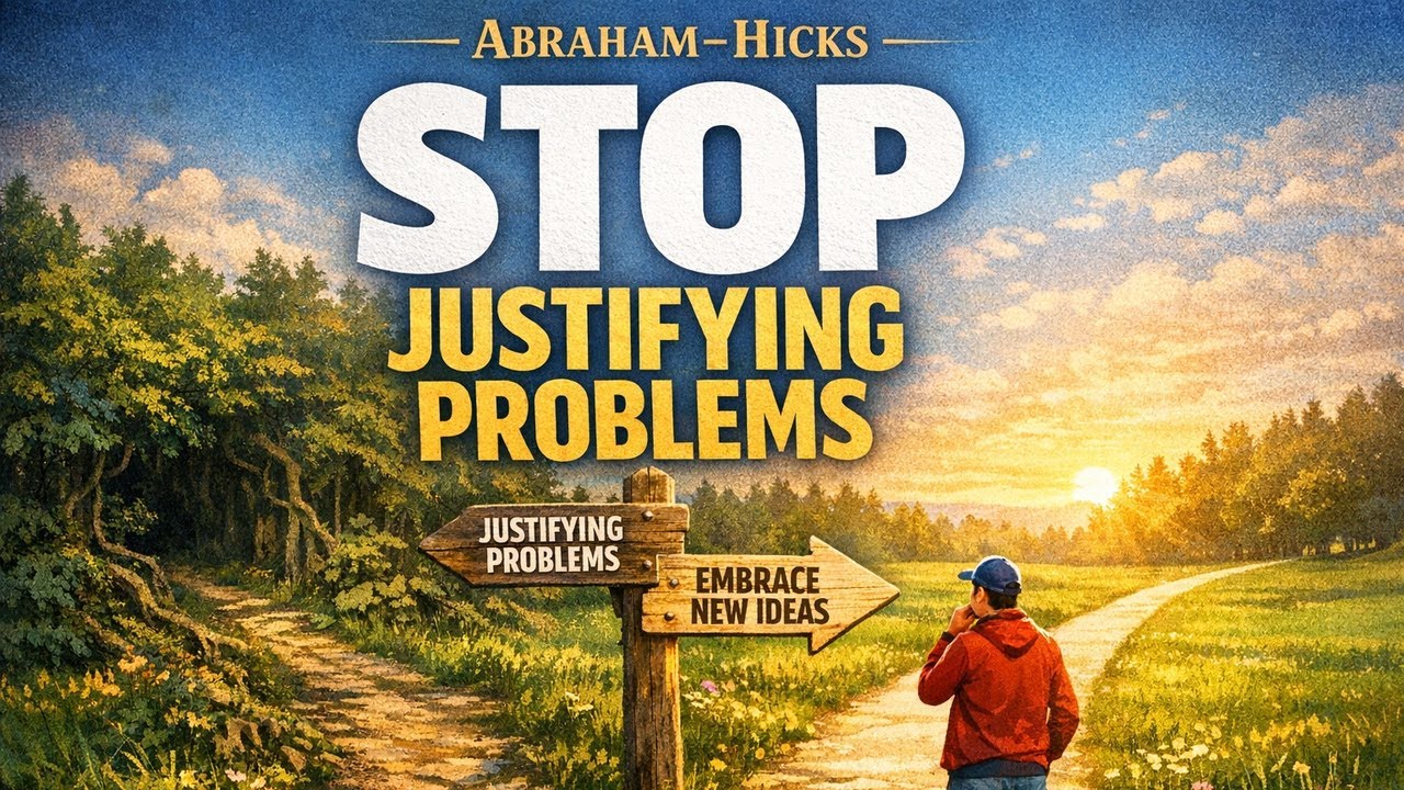 Stop Justifying Problems and Embrace New Ideas | Abraham Hicks