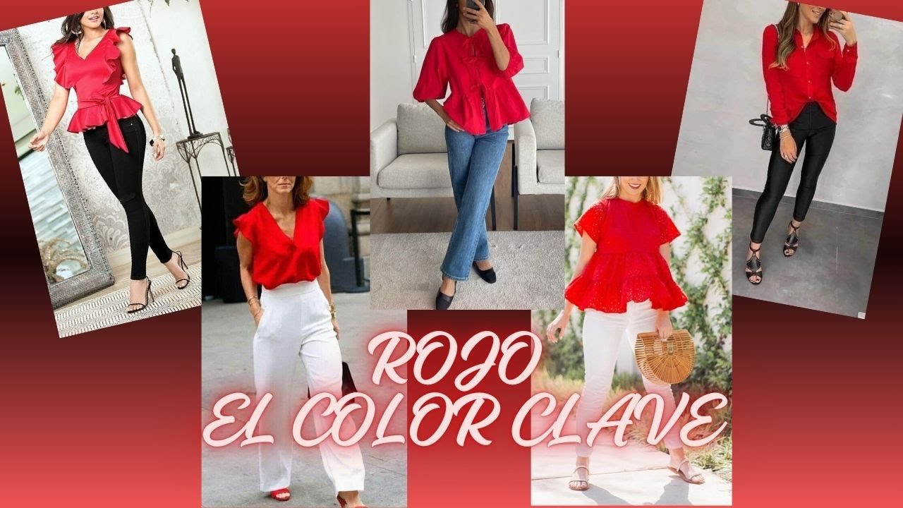 C&oacute;mo utilizar tu Blusa Favorita en Color Rojo💯How to Wear Your Favorite Red Blouse 😎