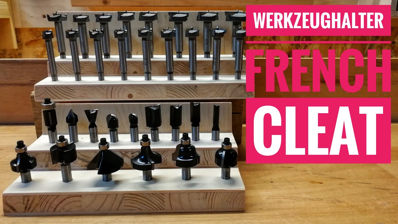 Werkzeughalter French Cleat
