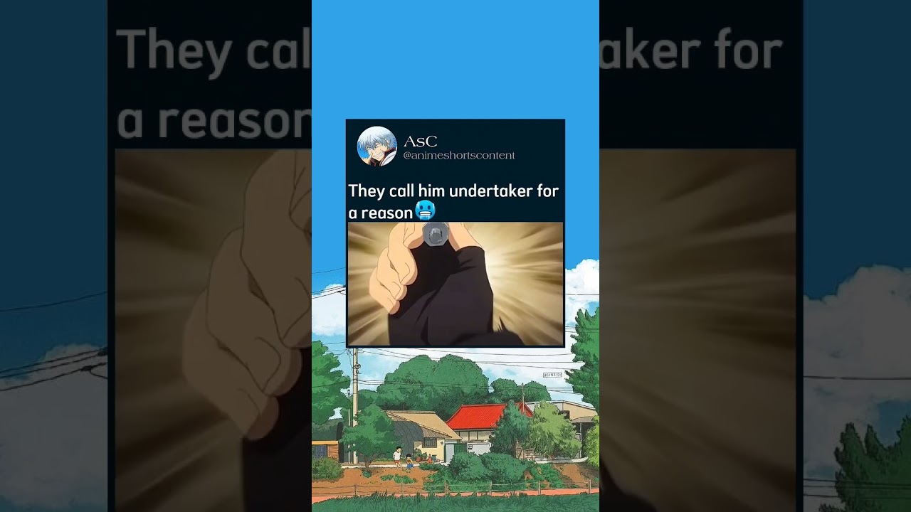 They call him undertaker for a reason😏 #shorts
