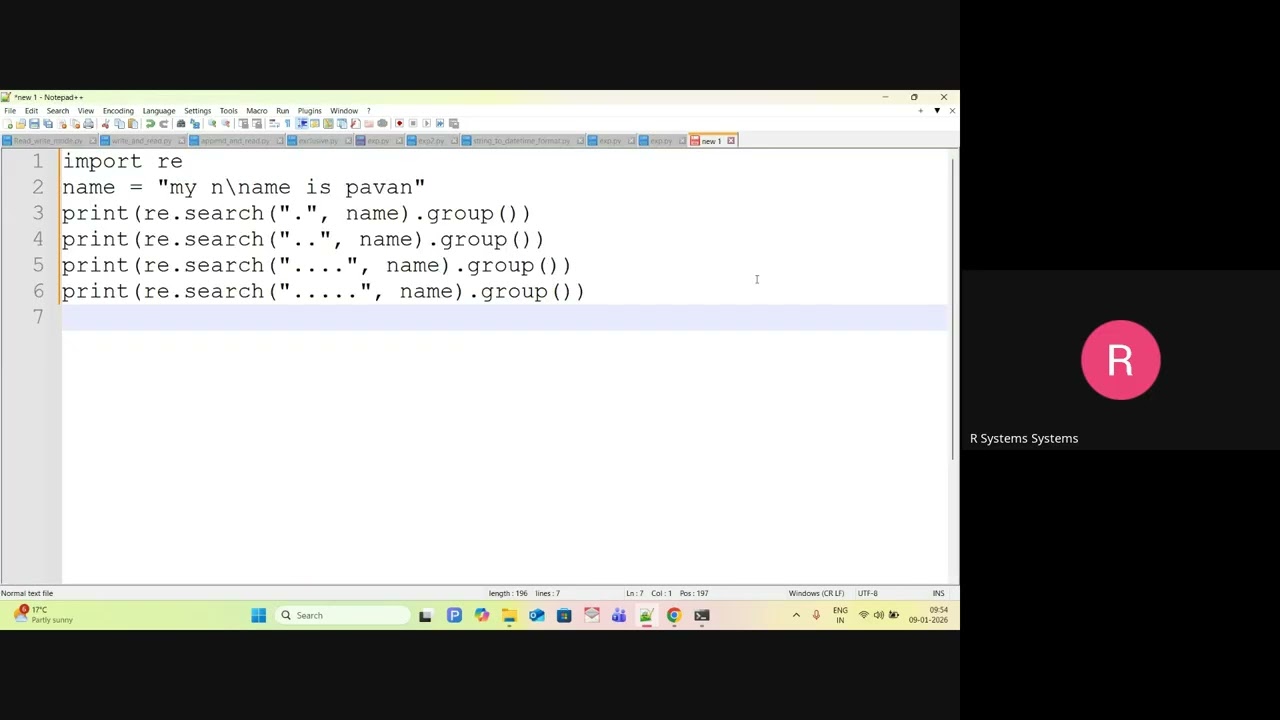 2025 November Python Batch   2026 -01-09 09:17 PYTHON-16 Recording