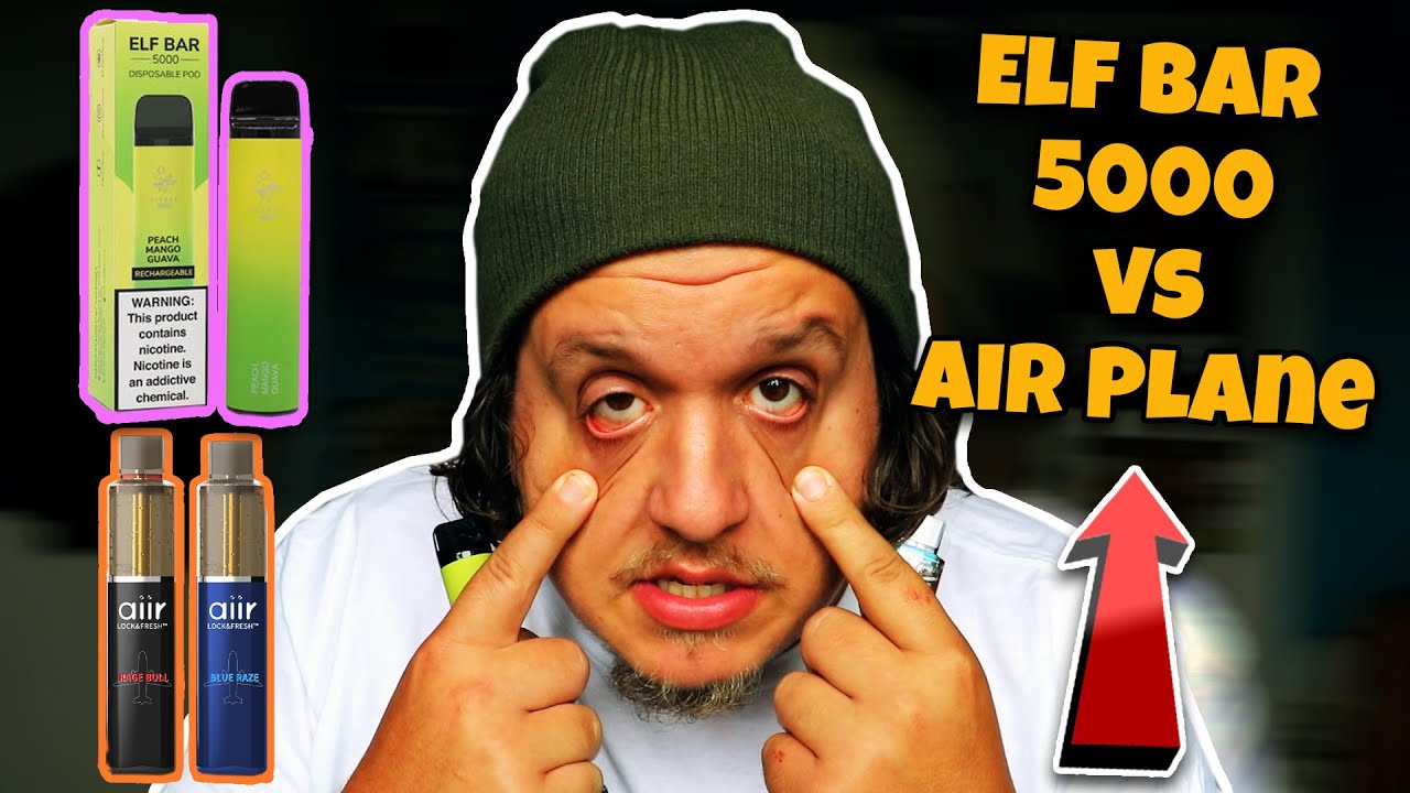 Elf Bar 5000 Rechargeable vs Aiir Plane 5000 Review