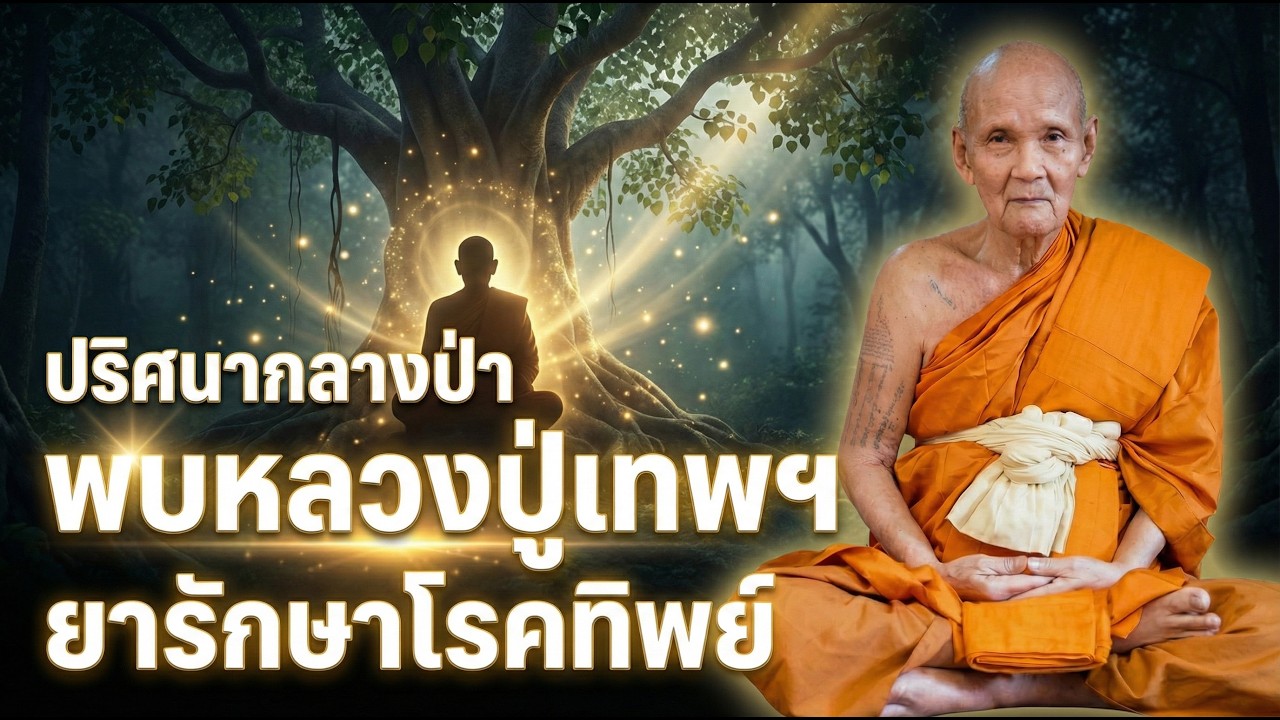 อภินิหารปฏิหาริย์หลวงปู่ดู่ พรหมปัญโญ พบหลวงปู่เทพโลกอุดร กลางป่าดงพญาเย็น!