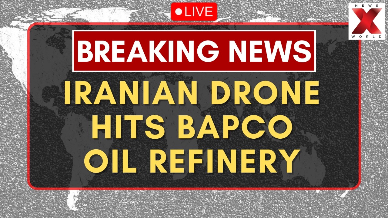 Iran Strikes Bahrain's Oil Refinery LIVE: Thick Smoke Rises After Iran Drone Hits BAPCO Oil Refinery