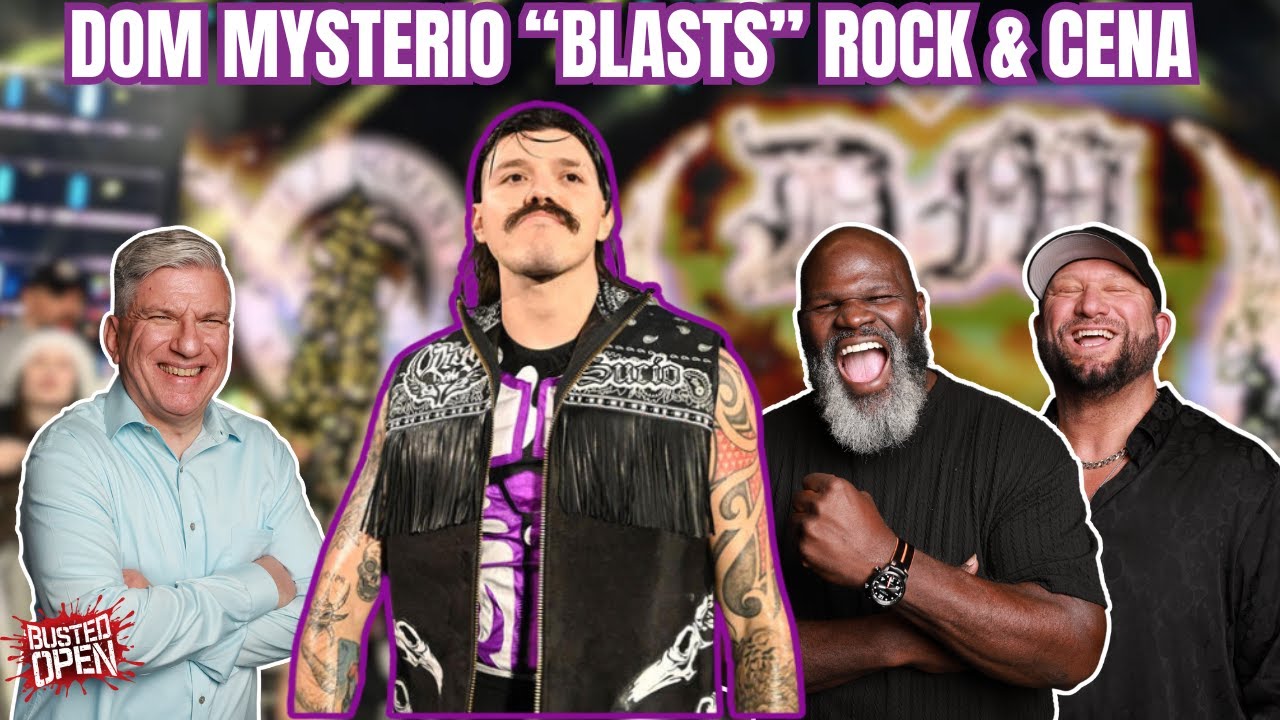 Dominik Mysterio on WWE's Move to Netflix, His Mustache & Hollywood Dreams | Busted Open