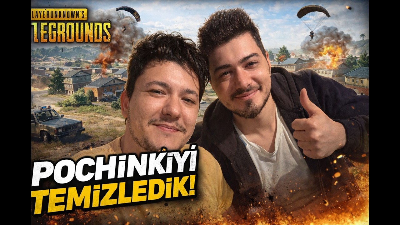 Pochinki Cehennemi! 😱 Erangel’de Hayatta Kalma Mücadelesi | PUBG