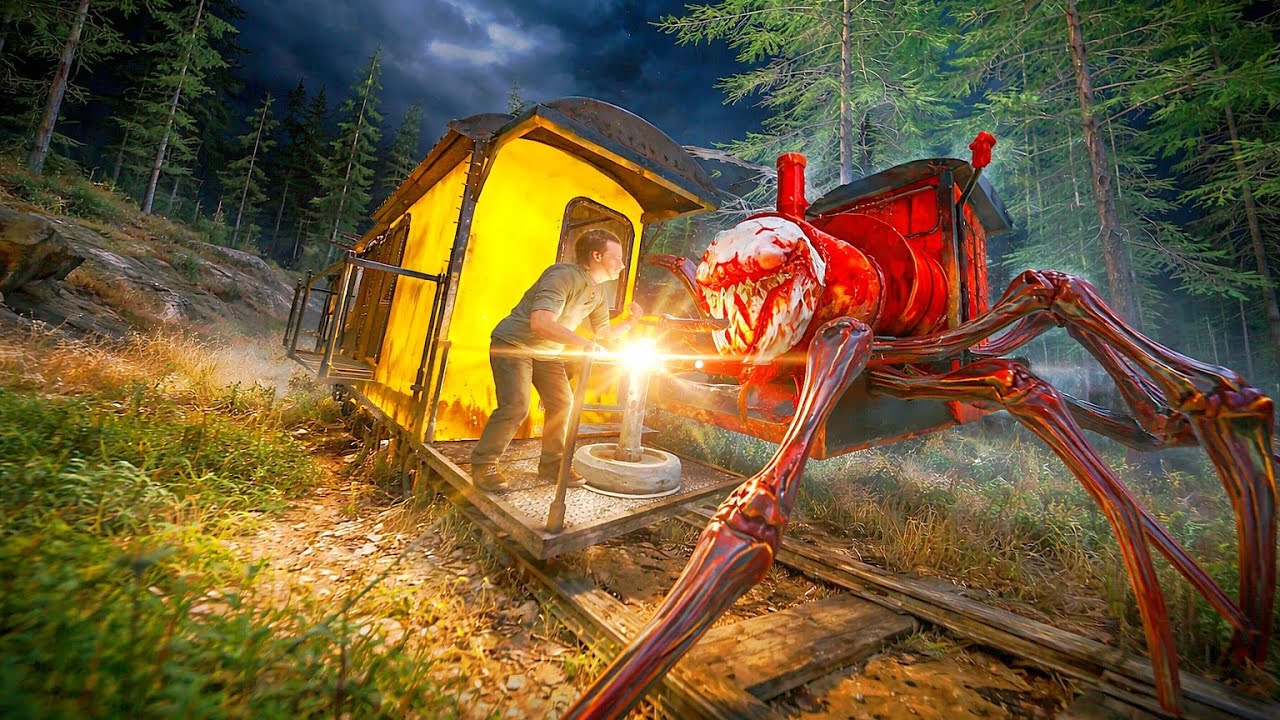 CHOO CHOO CHARLES vs Dev and GRANNY | Spider Train Horror Survival | Shocking Gameplay Moments