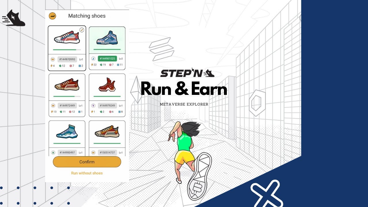 StepN Deep Dive #1- The New Move-To-Earn Crypto App | Testing out the Ecosystem and Going for a Jog!