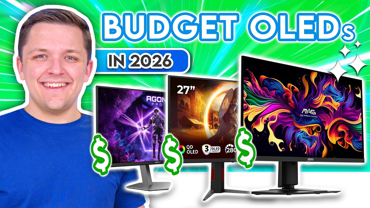 Лучшие БЮДЖЕТНЫЕ OLED-мониторы, которые стоит купить прямо сейчас! 🙌